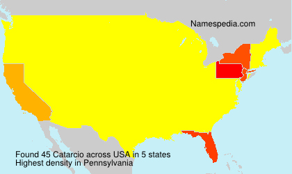 Surname Catarcio in USA Surname Catarcio in USA