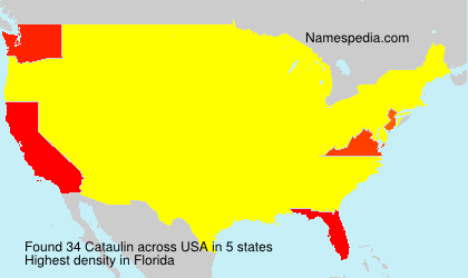 Surname Cataulin in USA Surname Cataulin in USA