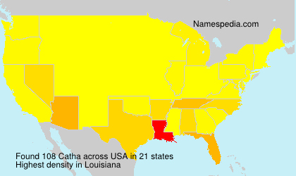 Surname Catha in USA Surname Catha in USA