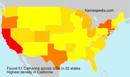 Surname Catharina in USA Surname Catharina in USA