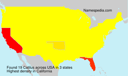 Surname Catilus in USA Surname Catilus in USA