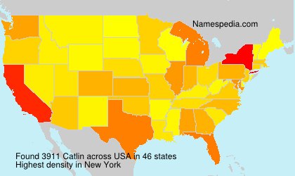 Surname Catlin in USA Surname Catlin in USA