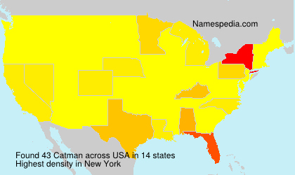 Surname Catman in USA