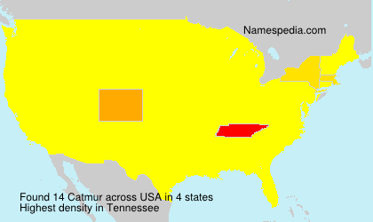 Surname Catmur in USA Surname Catmur in USA