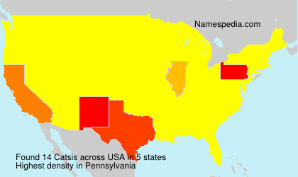 Surname Catsis in USA Surname Catsis in USA