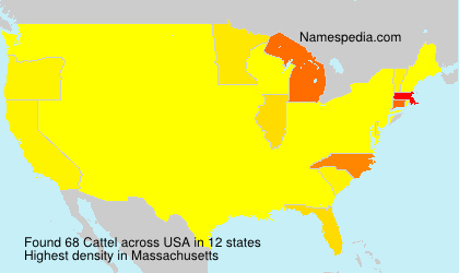Surname Cattel in USA Surname Cattel in USA