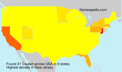 Surname Caubet in USA Surname Caubet in USA