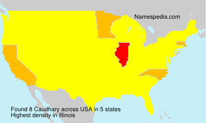 Surname Caudhary in USA Surname Caudhary in USA