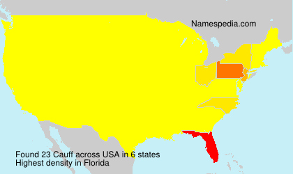 Surname Cauff in USA Surname Cauff in USA