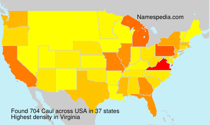 Surname Caul in USA Surname Caul in USA