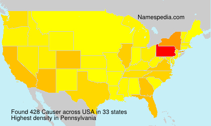Surname Causer in USA Surname Causer in USA