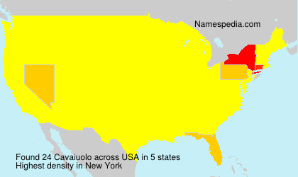 Surname Cavaiuolo in USA Surname Cavaiuolo in USA