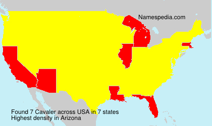 Surname Cavaler in USA Surname Cavaler in USA
