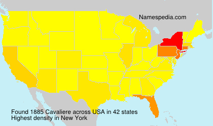 Surname Cavaliere in USA Surname Cavaliere in USA