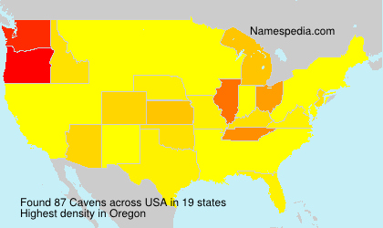 Surname Cavens in USA Surname Cavens in USA