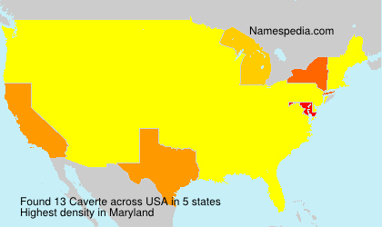 Surname Caverte in USA Surname Caverte in USA