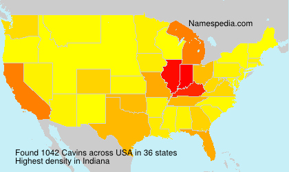 Surname Cavins in USA Surname Cavins in USA