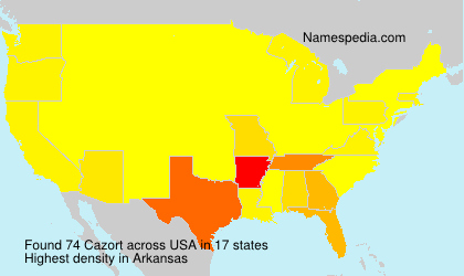 Surname Cazort in USA Surname Cazort in USA