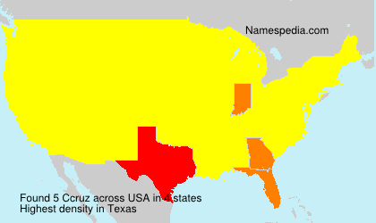 Surname Ccruz in USA Surname Ccruz in USA