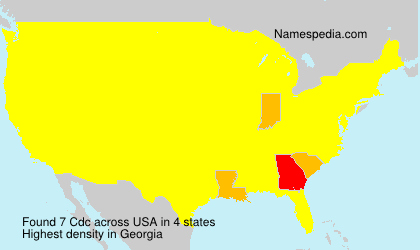 Surname Cdc in USA Surname Cdc in USA