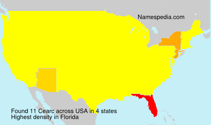 Surname Cearc in USA Surname Cearc in USA
