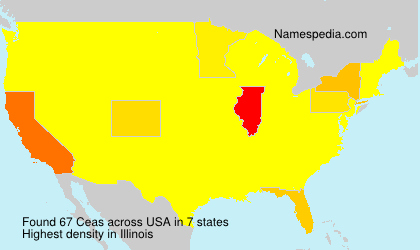 Surname Ceas in USA Surname Ceas in USA