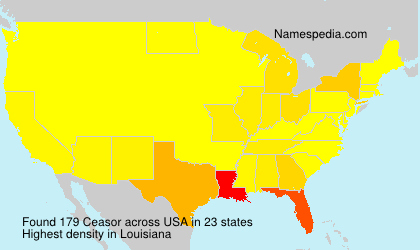 Surname Ceasor in USA Surname Ceasor in USA