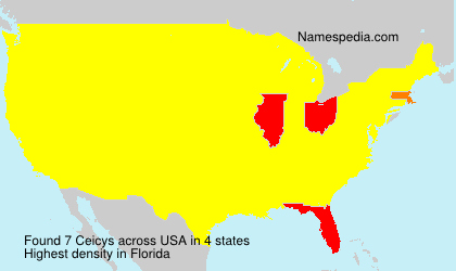 Surname Ceicys in USA Surname Ceicys in USA
