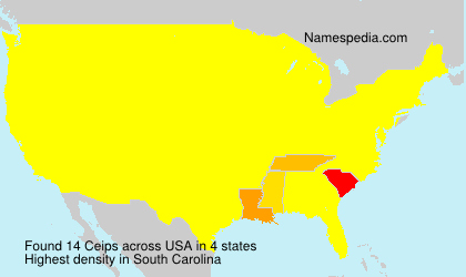 Surname Ceips in USA Surname Ceips in USA