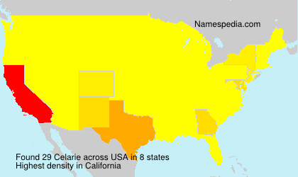 Surname Celarie in USA Surname Celarie in USA