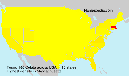Surname Celata in USA Surname Celata in USA