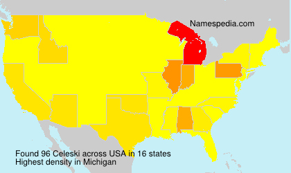 Surname Celeski in USA Surname Celeski in USA