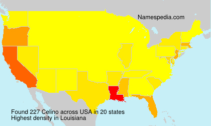 Surname Celino in USA Surname Celino in USA