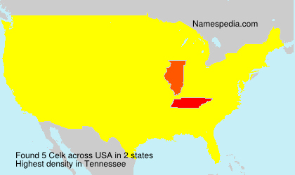 Surname Celk in USA Surname Celk in USA