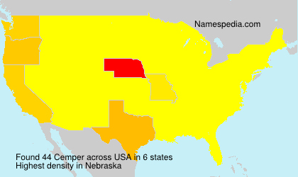 Surname Cemper in USA Surname Cemper in USA