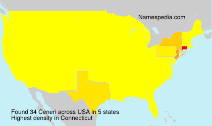 Surname Ceneri in USA Surname Ceneri in USA