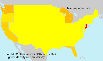 Surname Cenit in USA Surname Cenit in USA
