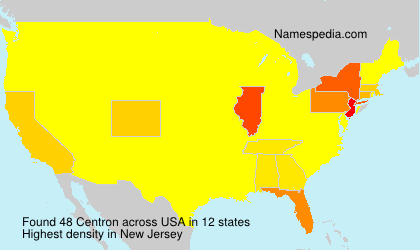 Surname Centron in USA Surname Centron in USA