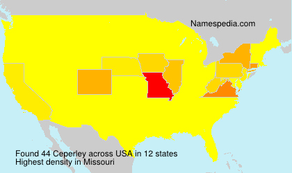 Surname Ceperley in USA Surname Ceperley in USA