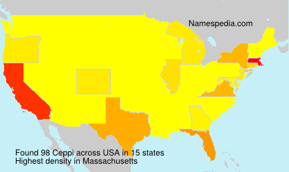 Surname Ceppi in USA Surname Ceppi in USA