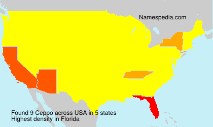 Surname Ceppo in USA Surname Ceppo in USA