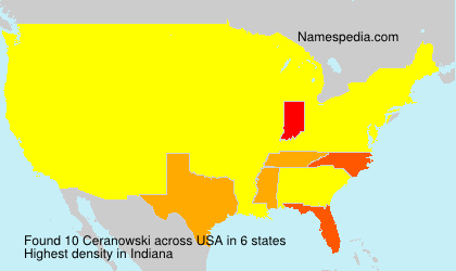 Surname Ceranowski in USA Surname Ceranowski in USA