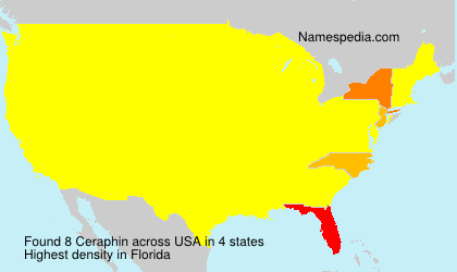 Surname Ceraphin in USA Surname Ceraphin in USA