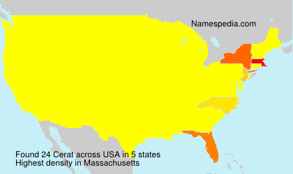 Surname Cerat in USA Surname Cerat in USA