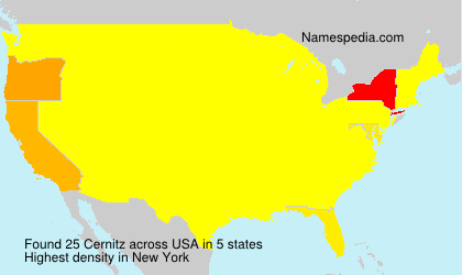 Surname Cernitz in USA Surname Cernitz in USA