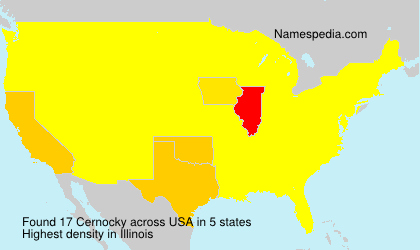 Surname Cernocky in USA Surname Cernocky in USA
