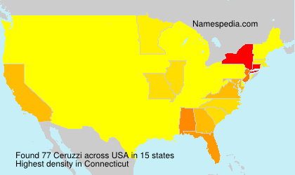 Surname Ceruzzi in USA Surname Ceruzzi in USA