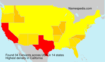 Surname Cervants in USA Surname Cervants in USA