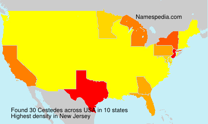 Surname Cestedes in USA Surname Cestedes in USA