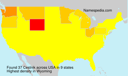 Surname Cestnik in USA Surname Cestnik in USA